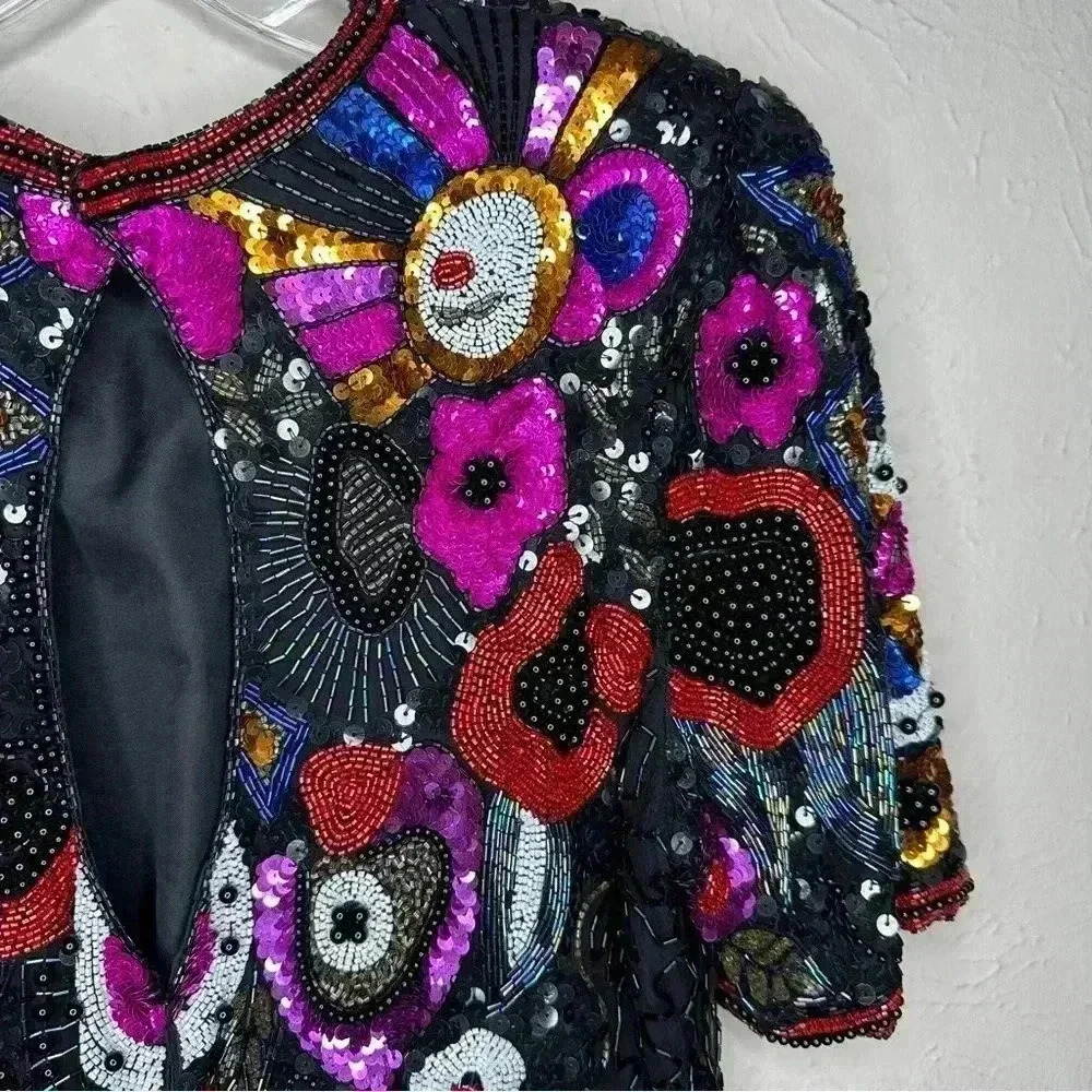 Scala vintage beaded dress - Picture 12 of 15